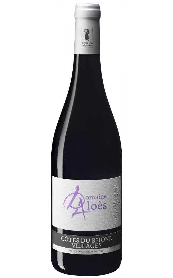 COTES DU RHONE VILLAGES ROUGE 2014 75cl BIO (14%)